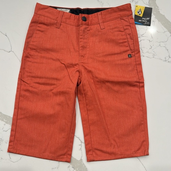 Youth boys set of three NWT Volcom VMonty modern fit shorts size 26 (12) - Picture 7 of 8